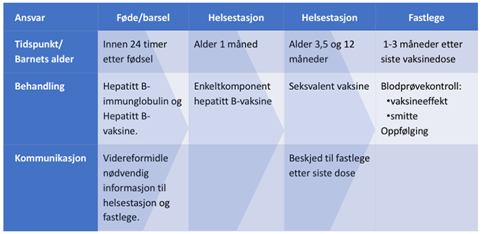 Hepatitt B-vaksine Og Hepatitt B-immunglobulin - Veileder For ...