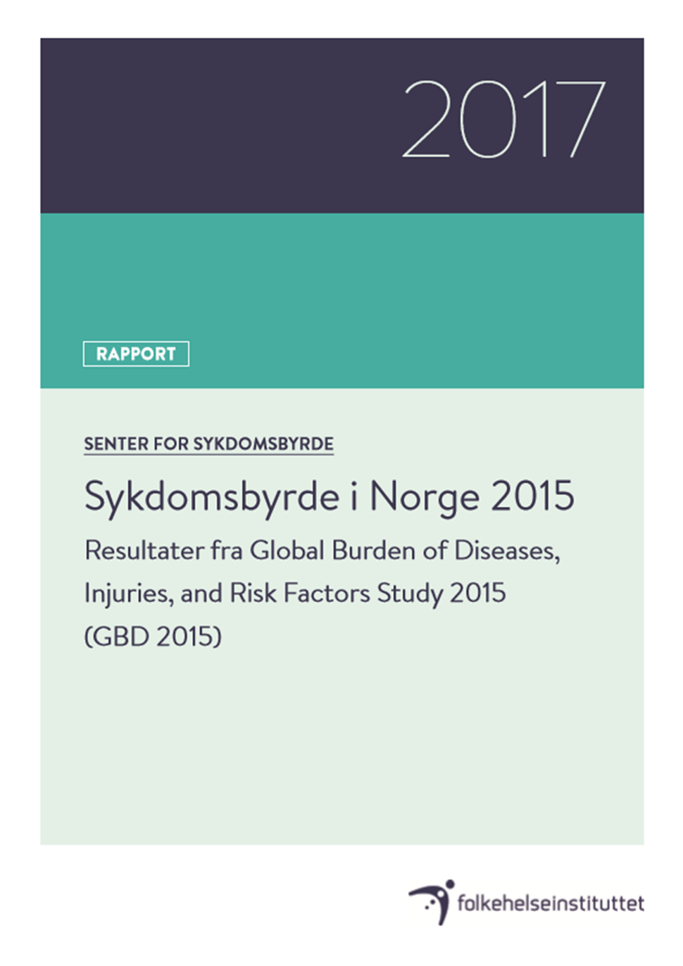 Sykdomsbelastning i Norge 2015