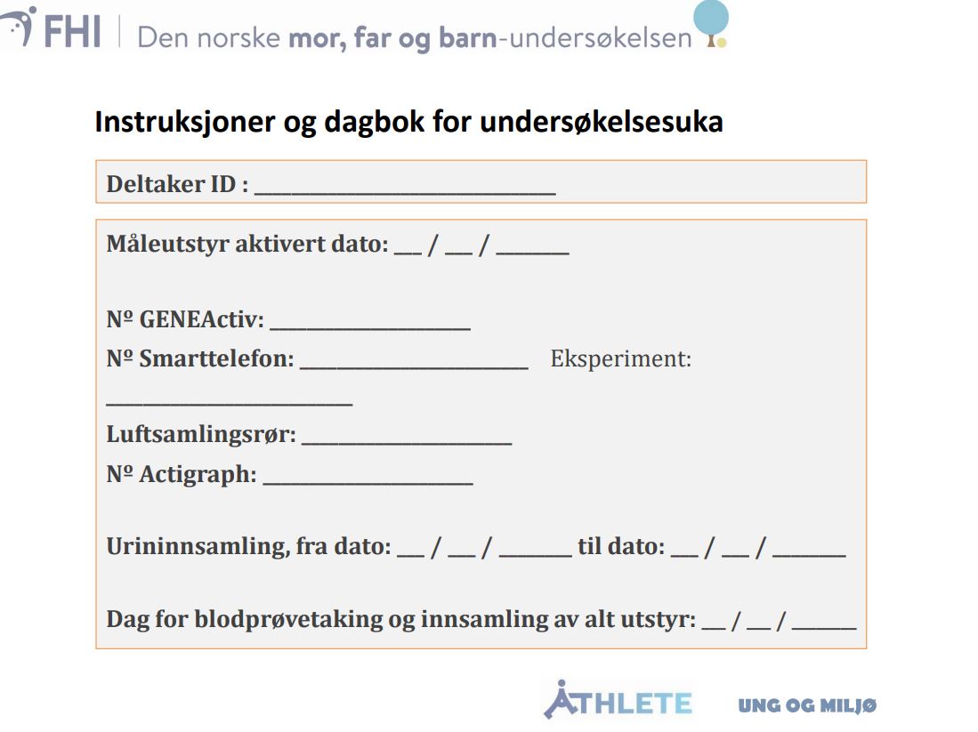 Informasjonsmateriell I ATHLETE Ung Og Miljø - FHI