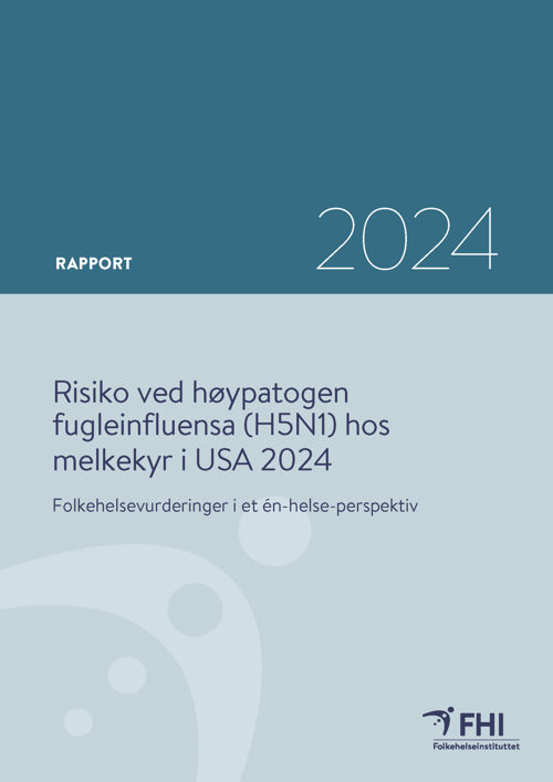 Forside til rapport om fugleinfluensa (H5N1) 2024