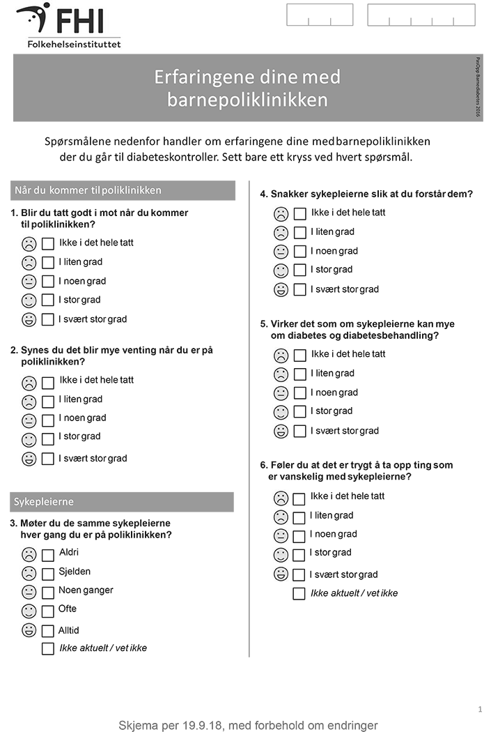 Barn Og Unges Erfaringer Med Barnepoliklinikken - FHI
