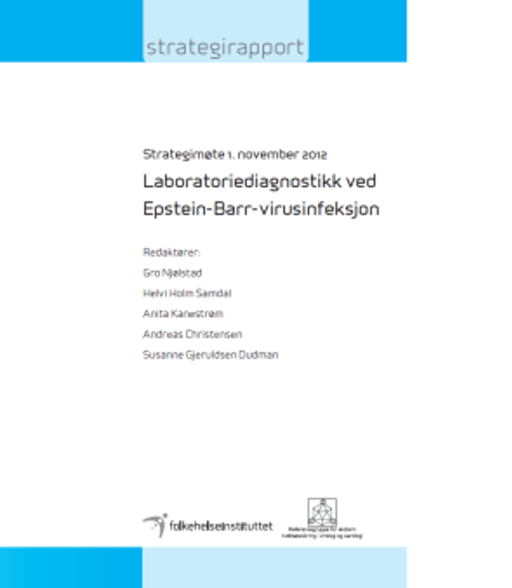 Strategimøte 2012 Laboratoriediagnostikk ved Epstein-Barr-virusinfeksjon_forside.png